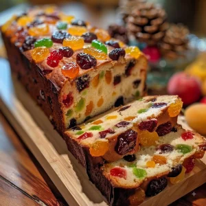 Candied Fruit Loaf Cake