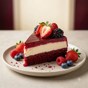 Red Velvet Cheesecake Pastry